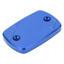 (As show, One size) Front Brake Fluid Reservoir Cover Cap Replacement for Yamaha YZF-R3/YZF-R25/MT-03/MT-25(Blue )