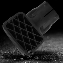 (As show, One size) 3.5 Inch 85mm Universal Snorkel Head Air Ram Head Airflow Replacement