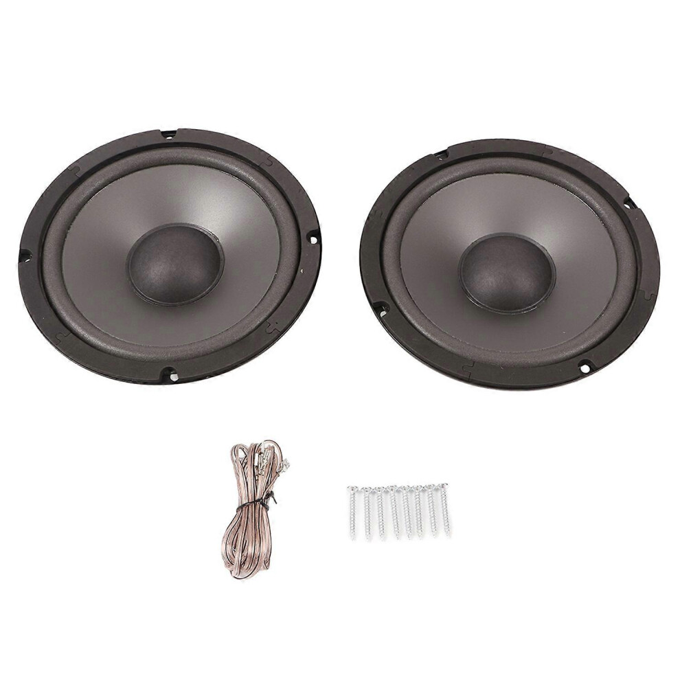 (As Show, One Size) 6.5In Car Audio Full Range Speakers 600W High Sensitivity Tight Clean Bass For Car Stereo Sound Syst 6909775553459