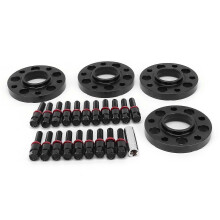 (As show, One size) 4PCS 20mm Hub Centric Wheel Spacers Kit Replacement for F Series F30 F32 F33 F80Black