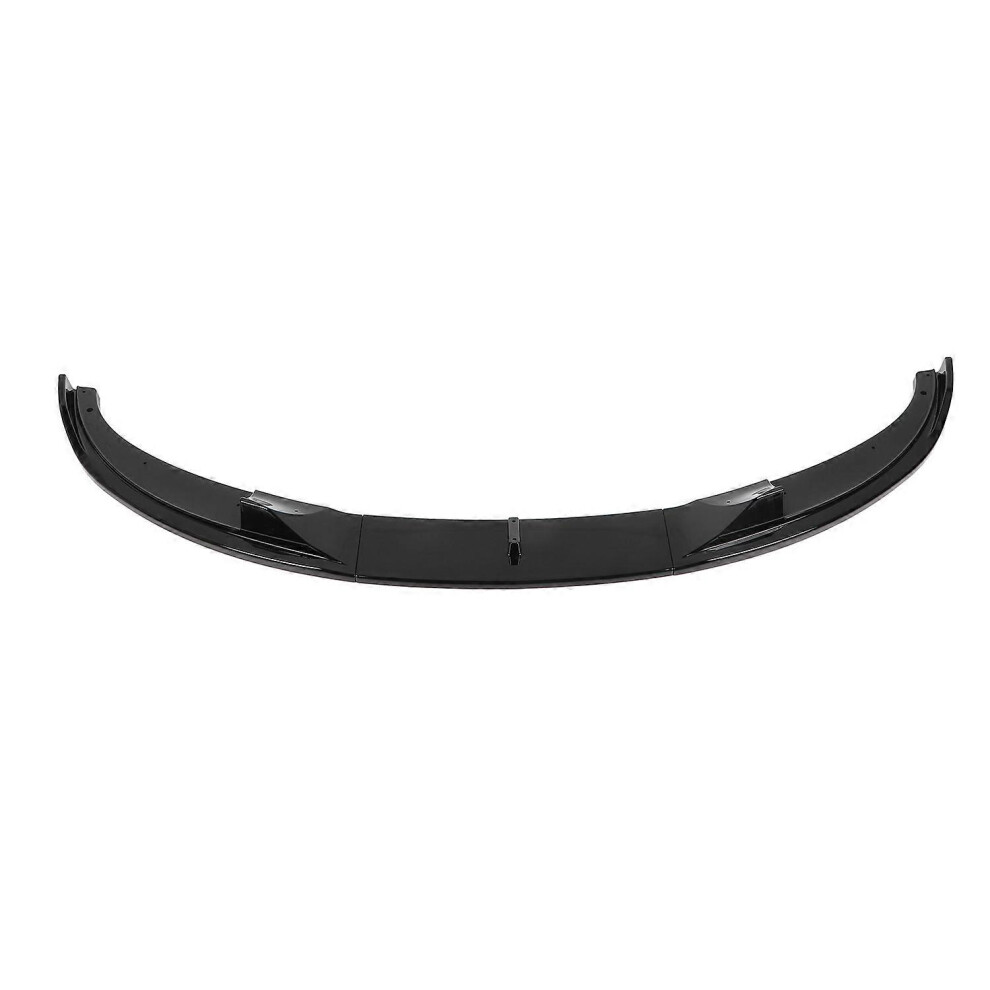 (As Show, One Size) 3Pcs Front Bumper Lip Spoiler High Strength Sporty Bumper Lip Chin Splitter Diffuser For E60 E61 M5 6909775543191