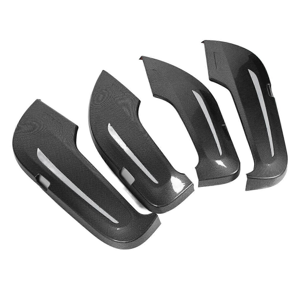 (As Show, One Size) Car Door Kick Guard Carbon Fiber Smooth Surface Colorfast Replacement For MercedesâBenz CâClass W206 6909775647806