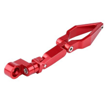 (Red) Brake Throttle Cable Clamp Clip Holder Organizer Wire Line Clamp For Dirt Bike
