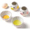 Egg Separator Kitchen Gadget Egg Separator Bakery Accessory (Yellow+Pink) 1