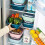 3 in1 Kitchen Colander with Lid- Plastic Double-layer Fruit and Vegetable Strainer Bowl Sets /Storage(1, Blue) 5