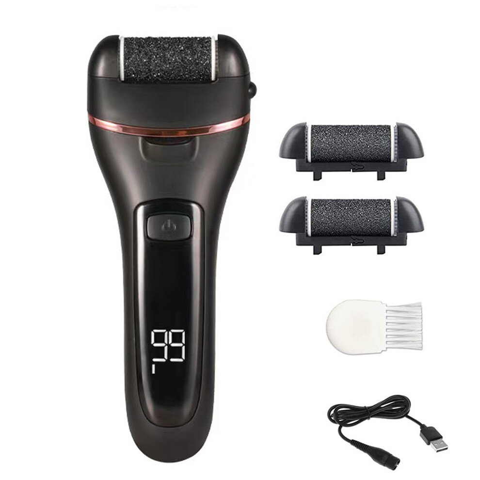 Stoyotu Black (Black) Electric Foot File Callus Remover Pedicure Tools Professional Foot Dead Skin Remover Foot Grinder