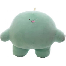 Large Fat Cartoon Cute White Bear Dinosaur Plush Stuffed Animal Body Pillow, Super Soft Hug Toy Gift(Dinosaur9.8 inch)