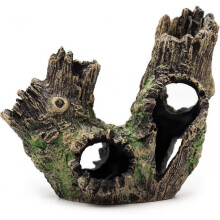 Aquarium driftwood fish tank wood trunk cave ornament turtle hidden animal breeding box