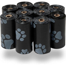 Best Pet Supplies Dog Poop Bags for Waste Doggy for Outdoor Puppy Walking and Travel, Leak Proof and Tear Resistant, Thick Plastic