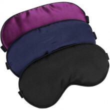 Eye-Mask Eye-Cover Eyeshade - Silk Soft Adjustable Strip Eye Cover