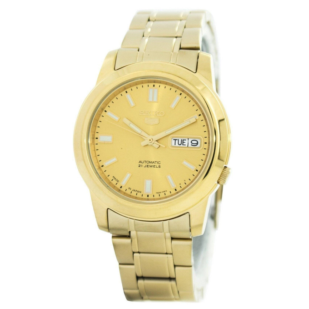 Seiko 5 Automatic 21 Jewels Japan Made SNKK20 SNKK20J1 SNKK20J Men's Watch