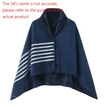 (Orange) 1pc Cozy Wearable Blanket with Sleeves - Soft, Warm, Lightweight, Portable, and Versatile for All Seasons