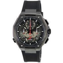 Bulova Precisionist X Chronograph Black Dial Quartz Diver's 98B358 300M Men's Watch