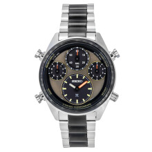 Seiko Prospex Speedtimer Limited Edition Chronograph Stainless Steel Brown Dial Solar SFJ005P1 100M Men's Watch