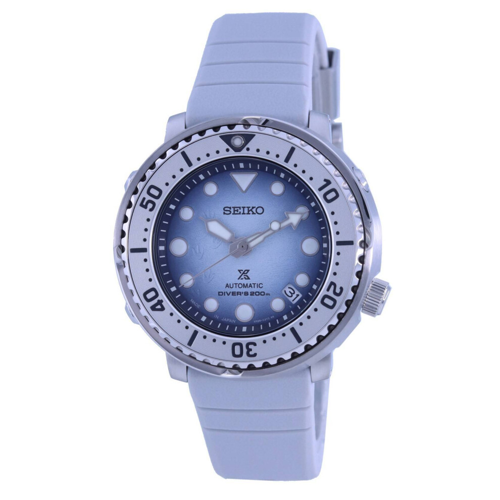 Seiko Prospex Save The Ocean Frost Special Edition Automatic Diver's SRPG59 SRPG59J1 SRPG59J 200M Men's Watch
