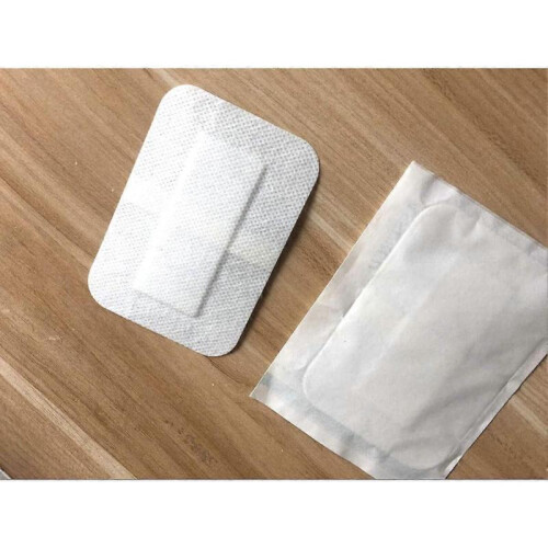 10PCS Adhesive Sterile Wound Dressing, Breathable Composite Dressing 7x6cm 1