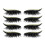 16 Pairs Reusable Eyeliner False Eyelash Stickers Sequin Eye Shadow MakeupGold 1