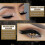 16 Pairs Reusable Eyeliner False Eyelash Stickers Sequin Eye Shadow MakeupGold 4