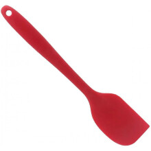 Silicone Spatula, 480F Heat Resistant Non Stick Rubber Kitchen Spatulas for Cooking, Baking, and Mixing, with Stainless Steel Core (Red)