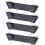 Set of 4 In-cupboard Pan Lid Holders- Grey 1