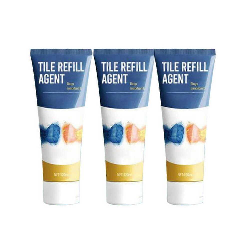 3Pcs Waterproof Tile Repair Filler Seam Beauty Agent Ceramic Tile Grout Repair Fill Gaps Kitchen Bathroom Specific Mildew Proof 5004229402688