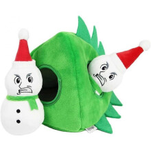 Interactive Dog Toys, Hide and Seek Dog Toys, Squeaky Puzzle Plush pet Toys