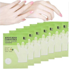 Hand Peel Mask, 7Pcs Avocado SkinFriendly Moisturizing Hand Maskexfoliating Hand Beautymisc Hand Care