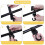 4pcs Stroller Hook Clips Stroller 360 Degree Rotating Pram Shopping Hooks 3