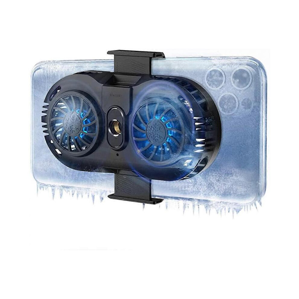 Phone Cooler, Cellphone Radiator With Dual Semi-Conductor Cooling Chip 5004229402954