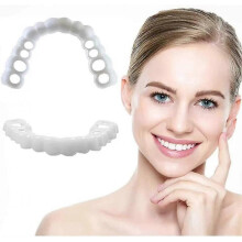 Snap On Teeth Veneers,perfect Teeth Temporary Replacement Fake Veneers Kit Cover The Imperfect