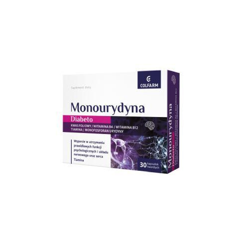 Colfarm Monouridine Diabeto, 30 capsules