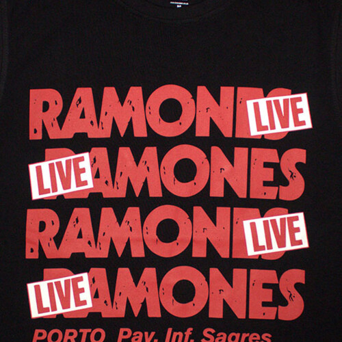 Ramones Live In Concert Tank Top 2