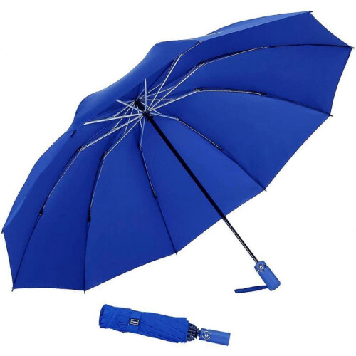 Umbrella Windproof Travel Umbrella Compact Folding Reverse Umbrella