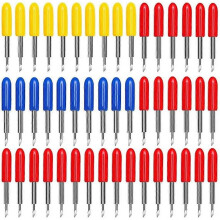 40PCS Replacement Blade for Explore Air/Air 2 Vinyl Cutter, 20PCS 45 + 10PCS 30 + 10PCS 60 Deep Cut Vinyl Fabric Cutting Blade Replacement.