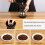 Hand Coffee Grinder Manual, Adjustable Coarseness Ceramic Burr Handheld Portable Coffee Bean Mill 6