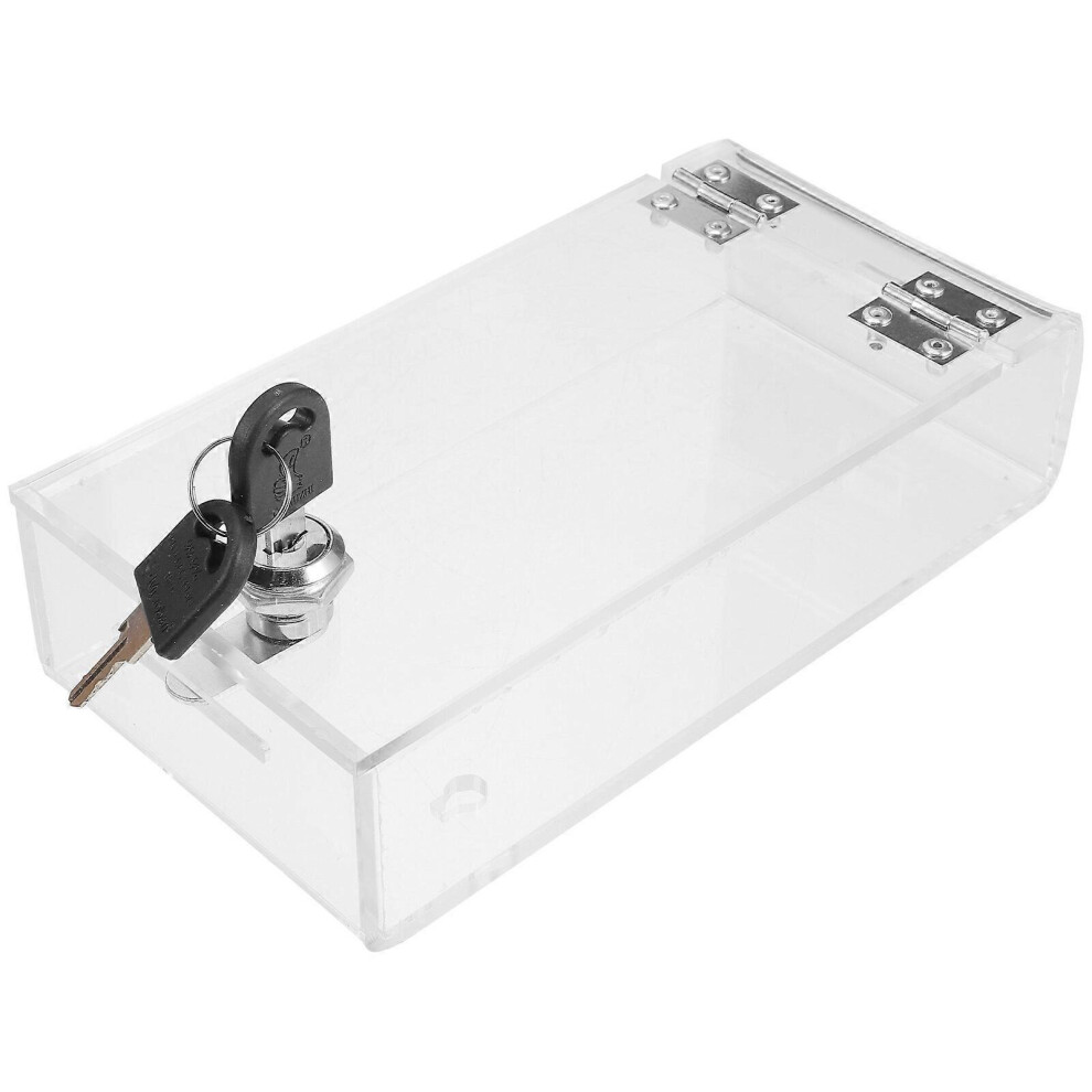 Kricely (As Show, One Size) Employee Mobile Phone Storage Box Transparent Phone Locker Office Supply