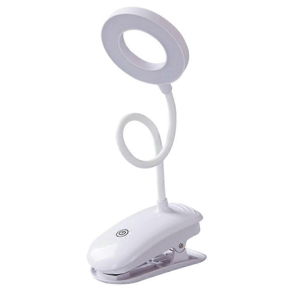 Kricely (As Show, One Size) 1 Set Adjustable Clip Led Desk Lamp Bedside Clip Lamp Reading Desk Lamp For Home