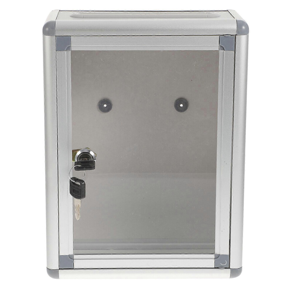 Kricely (As Show, One Size) Letter Storage Box Suggestion Collection Box Complaint Container For Office Factory