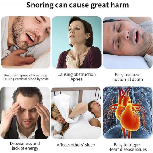 Smart Anti-Snoring Massage Device with Automatic Detection and 3-Speed Control for Peaceful Sleep 2