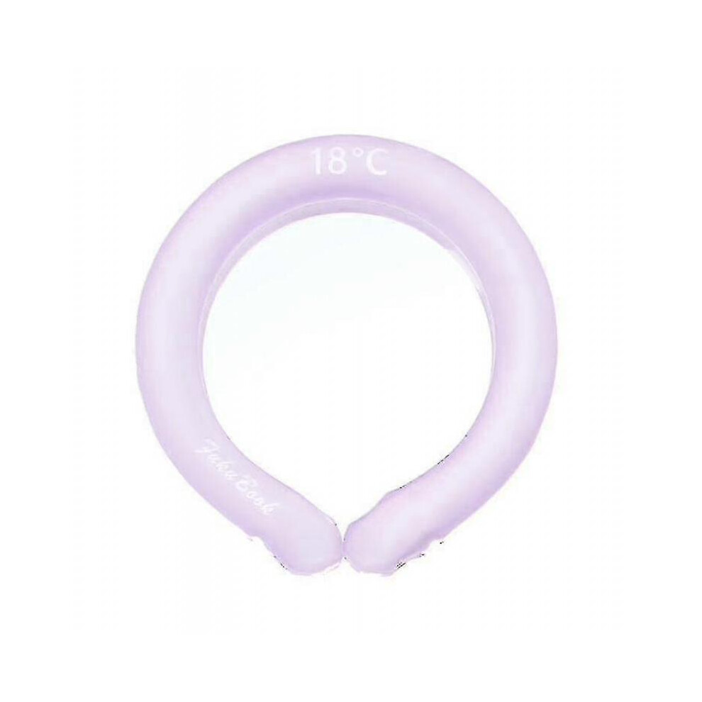 Purple (Purple) Neck Cooling Tube Wearable Cooling Neck Wraps