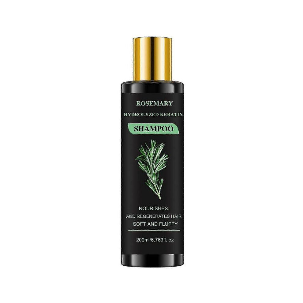 (1PCS) Organic Rosemary Hair Growth Shampoo for Women and Men-Natural Thickening & Strengthening Shampoo with Hydrolyzed Keratin for Thinning Hair & H