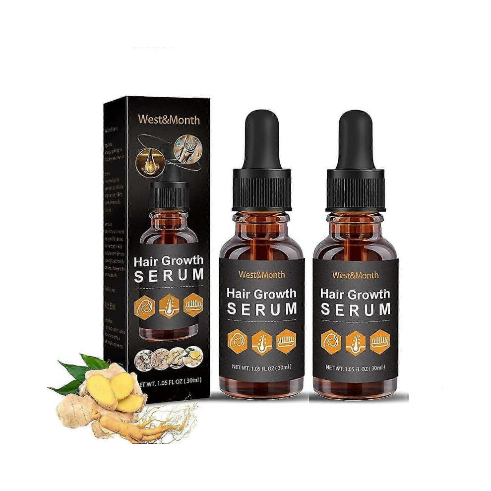 Black Allurium Hair Growth Serum For Women, Allurium Beauty Hair Growth Oil Natural For Stronger Thicker Longer Hair Regrowth Thickenin, Prevent Hai