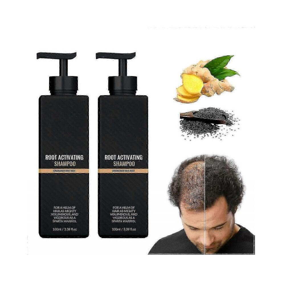 (2pcs) Root Activator Shampoo, Hair Regrowth Shampoos, Hair Loss Treatment Shampoo, Root Activator Shampoo Promotes Hair Growth For Men