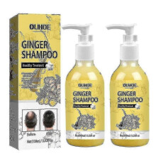 2PCS Ouhoe Ginger Dense Hair Shampoo Anti itch Solid Hair Dense Hair Growth Hair 3876235388278
