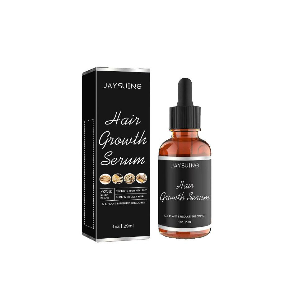 2pcs Hair Growth Serum, Ginger Hair Growth Germinal Oil, Regrow 7 Days Ginger Germinal Serum for Nourishing Hair Roots, 30ml