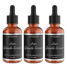 3pcs Hair Growth Serum, Ginger Hair Growth Germinal Oil, Regrow 7 Days Ginger Germinal Serum for Nourishing Hair Roots, 30ml