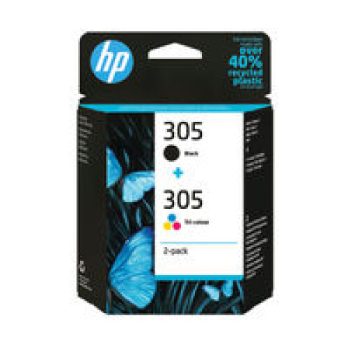 HP HP 305 CMYK-blæksæt (6ZD17AE)