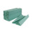 2WORK CFOLD HAND TOWELS 1PLY GRN PK2880 1