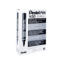 Pentel N 50 Bullet tip Black 12pc(s) permanent marker