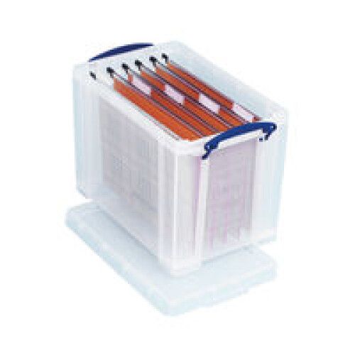 Really Useful Really Useful Clear Plastic Storage Box 19 Litre